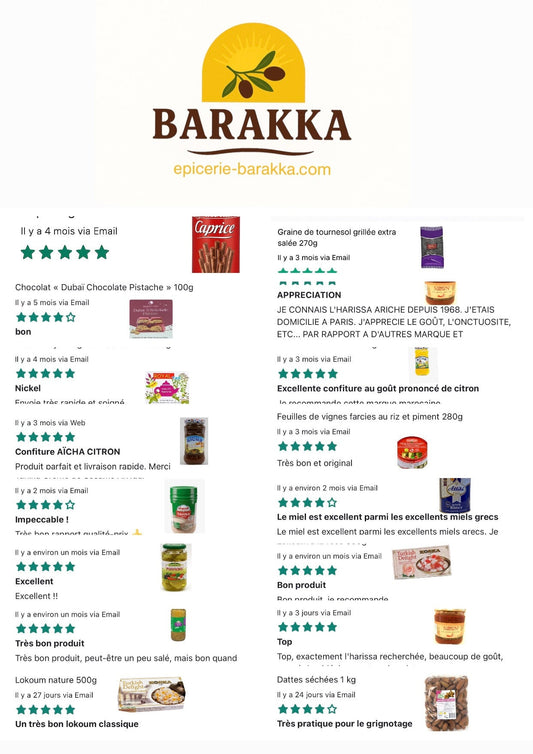 Avis Clients ⭐⭐⭐⭐⭐