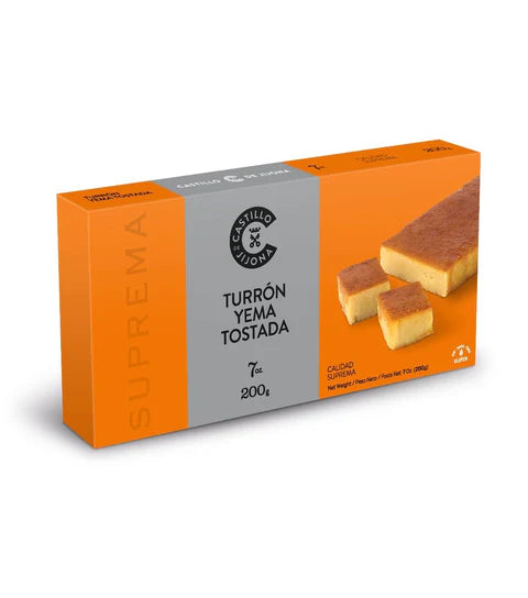 Turron au Oeufs grillées Yema Tostada 200g - Epicerie Barakka