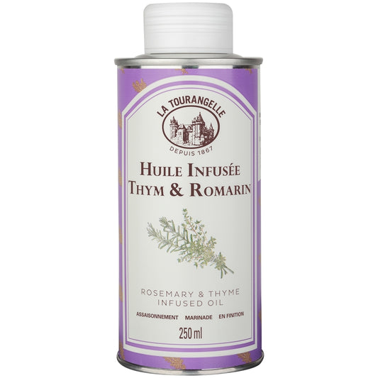 Huile Infusée au Thym & Romarin 250ml - Epicerie Barakka