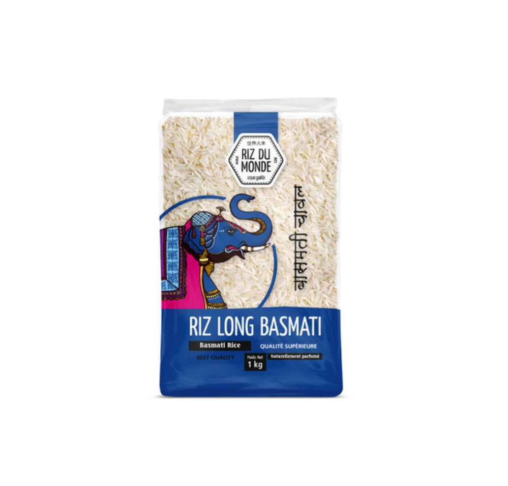 Riz basmati Elephant 1kg - Epicerie Barakka