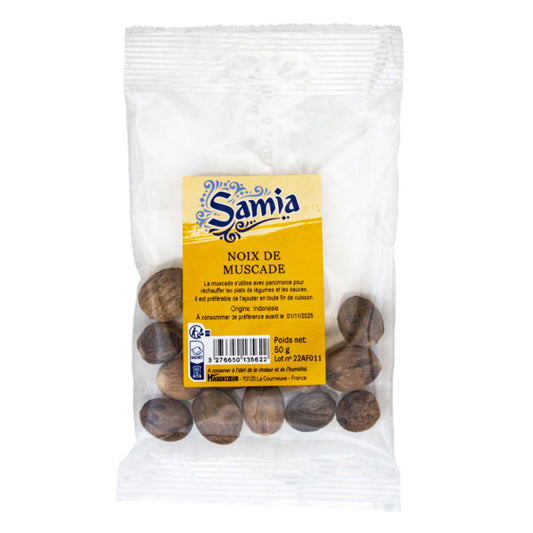 Noix de muscade 50g - Epicerie Barakka