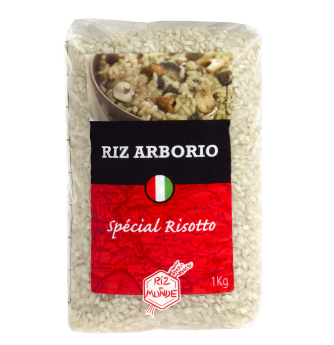 Riz Italien Arborio spécial risotto 1KG - Epicerie Barakka