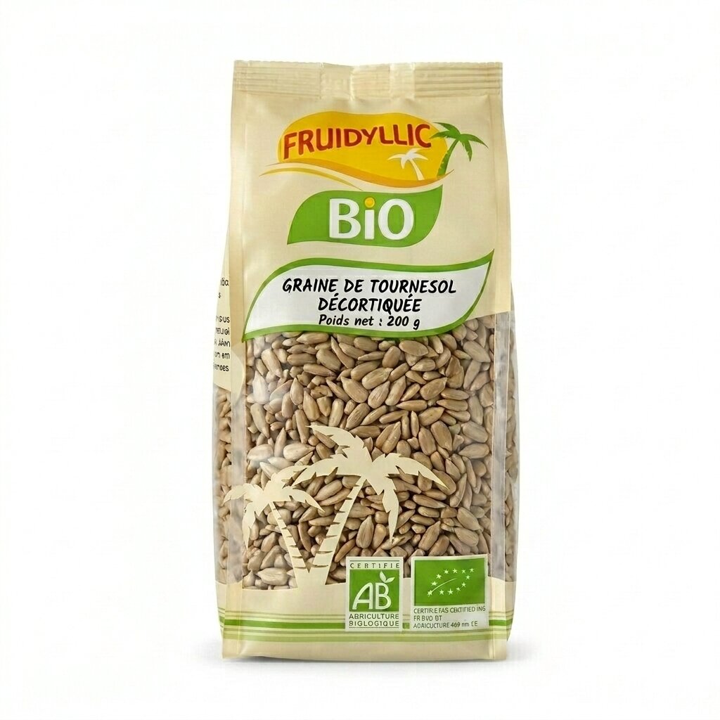 Graines de tournesol décortiquées bio 200 g - Fruidylic