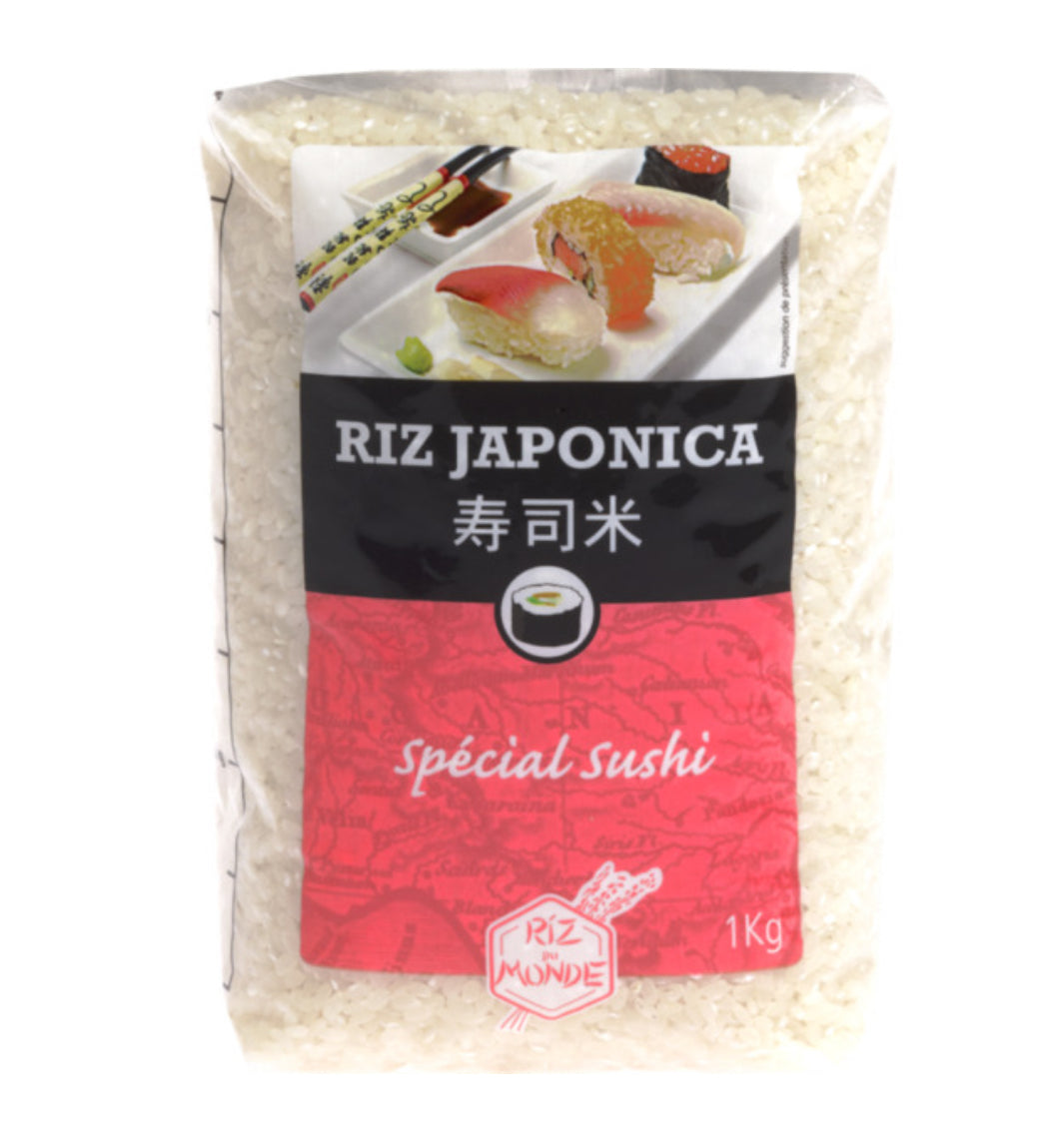 Riz « japonica » special sushi 1kg - Epicerie Barakka