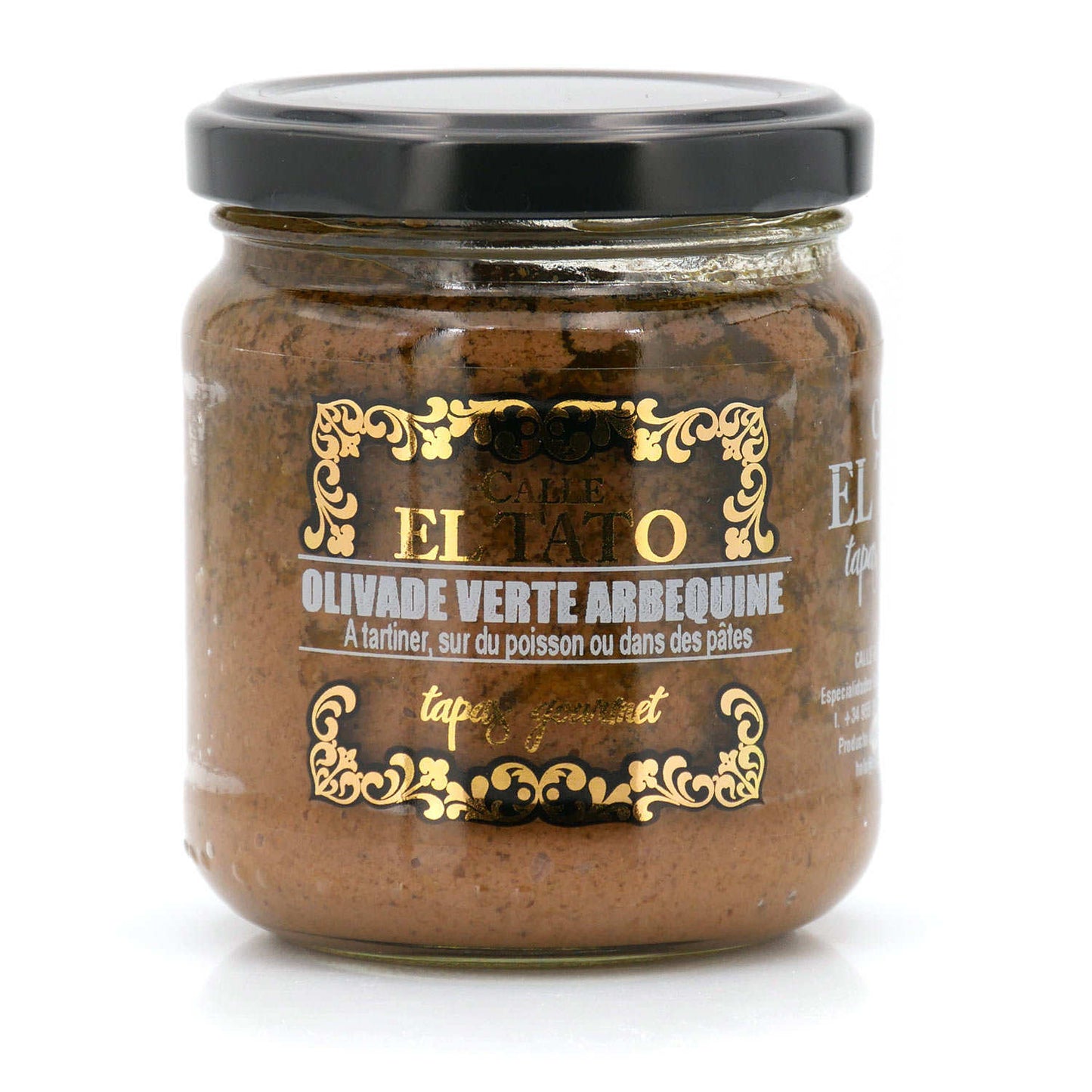 Olivade verte Arbequine 185g - Epicerie Barakka