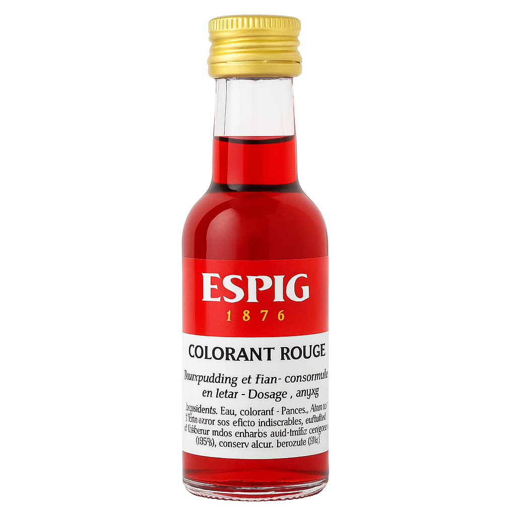 Colorant rouge liquide 50ml