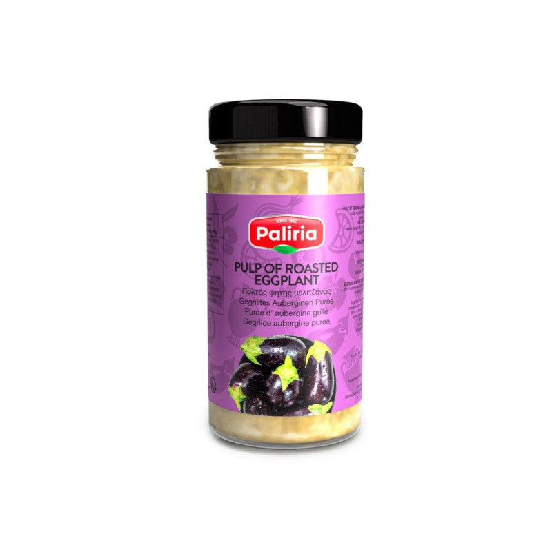 Purée d’aubergines grillées de Grèce 480g - Epicerie Barakka