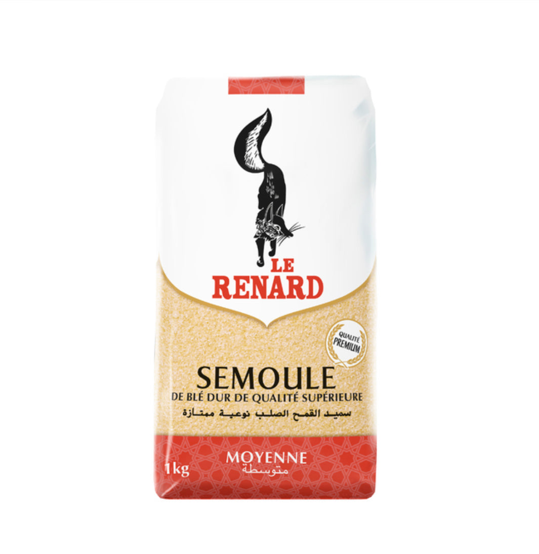 Semoule de blé Le renard - Epicerie Barakka