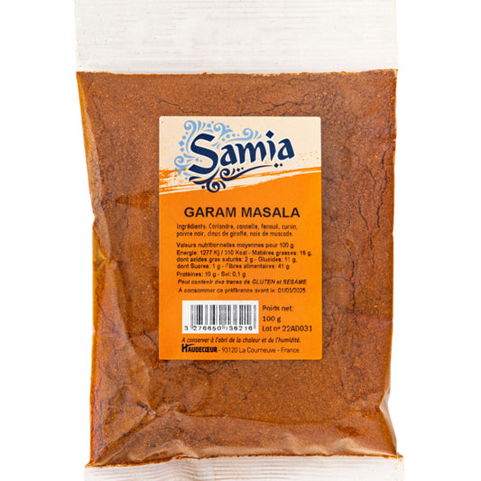 Garam Massala 100g - Epicerie Barakka