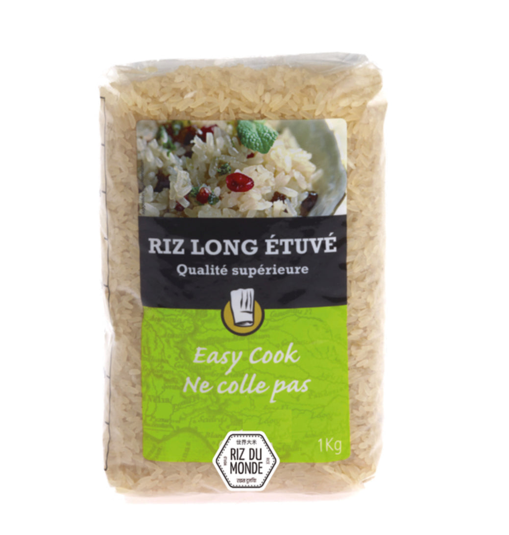 Riz long étuvé 1 kg - Epicerie Barakka