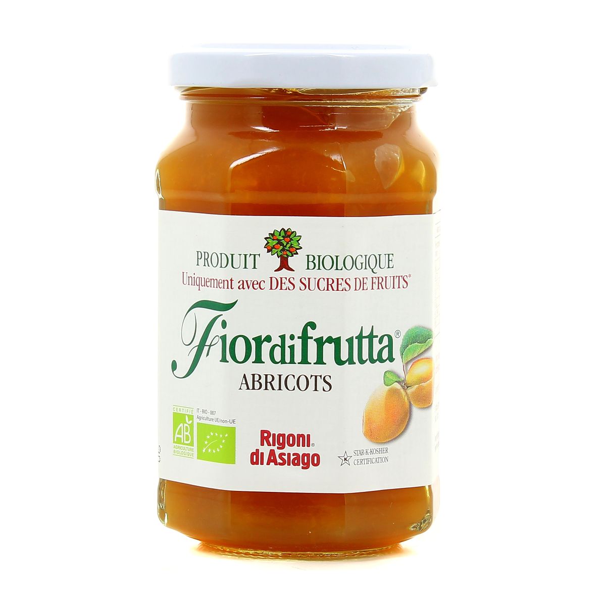 Confiture d’abricot bio 250g - Epicerie Barakka