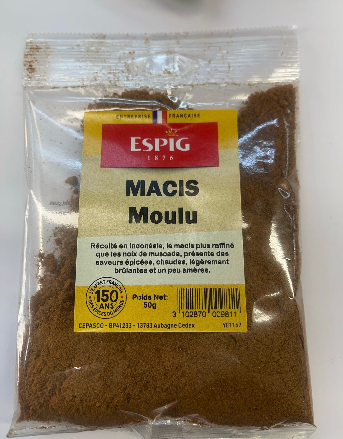 Macis moulu 50g