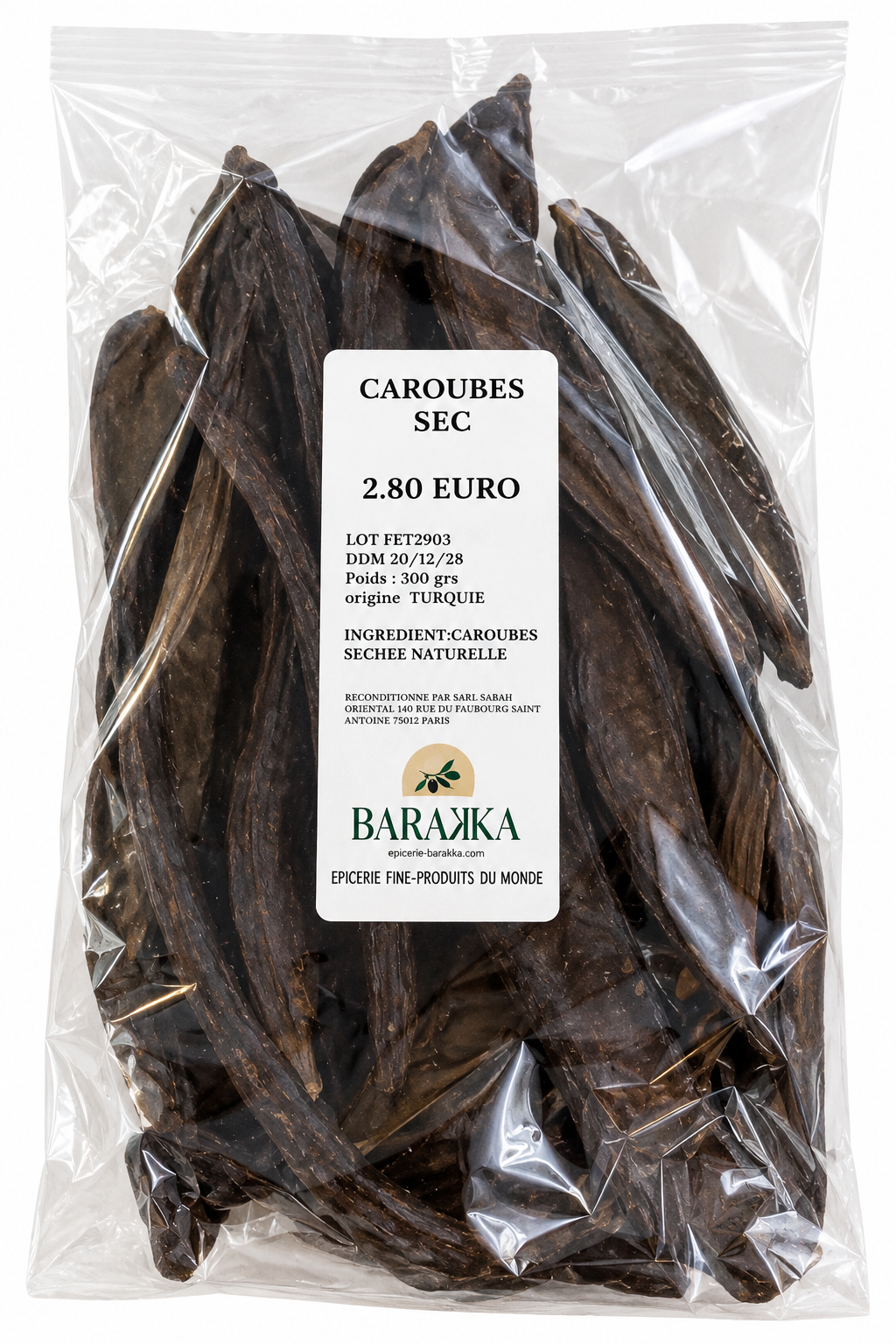 Caroube sec Turquie - 300g