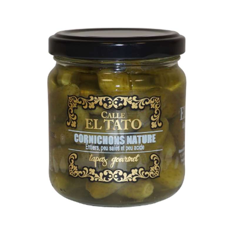 Cornichons nature 200 ml – El Tato