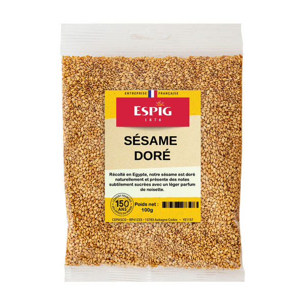 Sésame doré 100 g - Espig - Epicerie Barakka