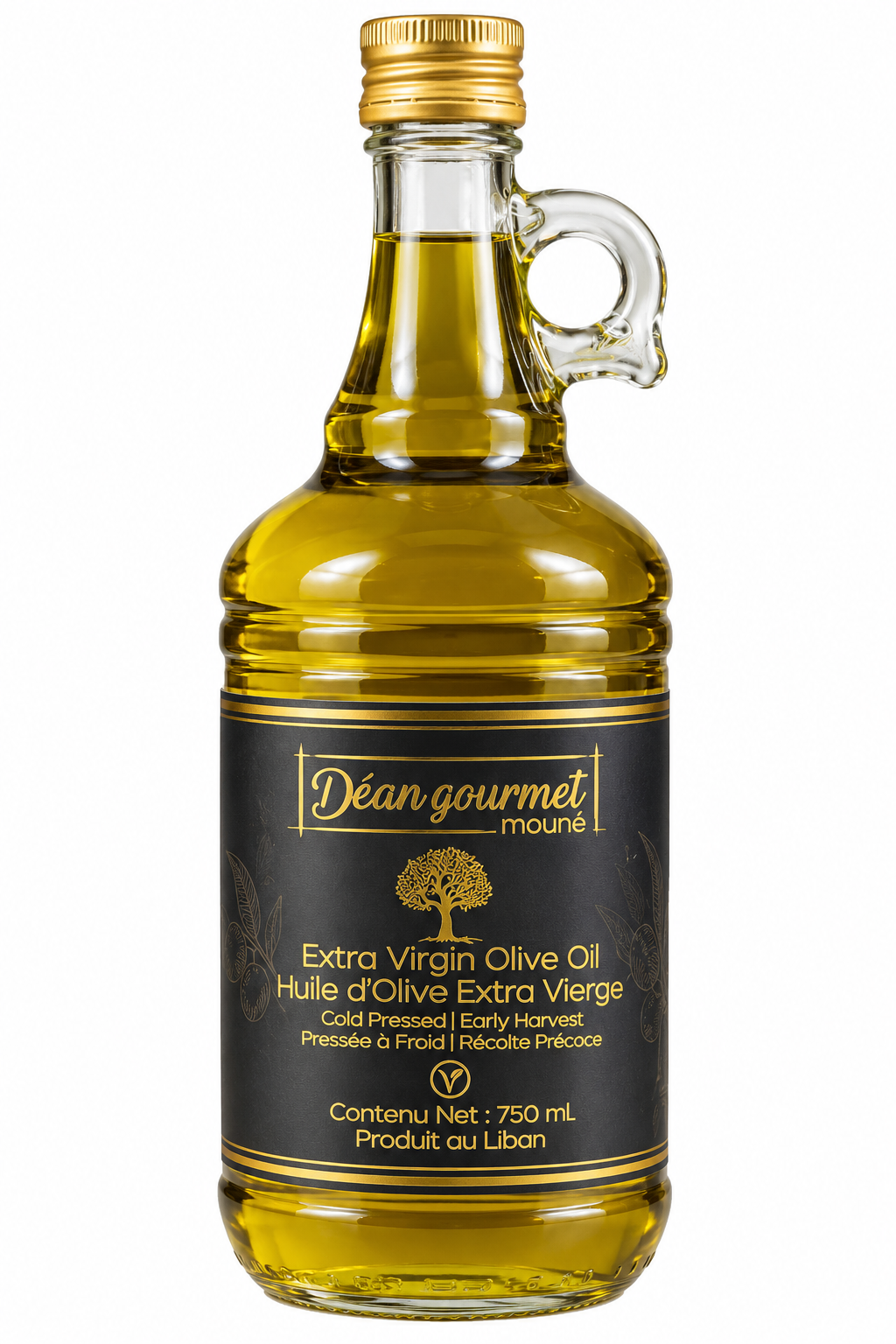 Huile d’Olive Extra Vierge du Liban 750 ml – Déan Gourmet - Epicerie Barakka