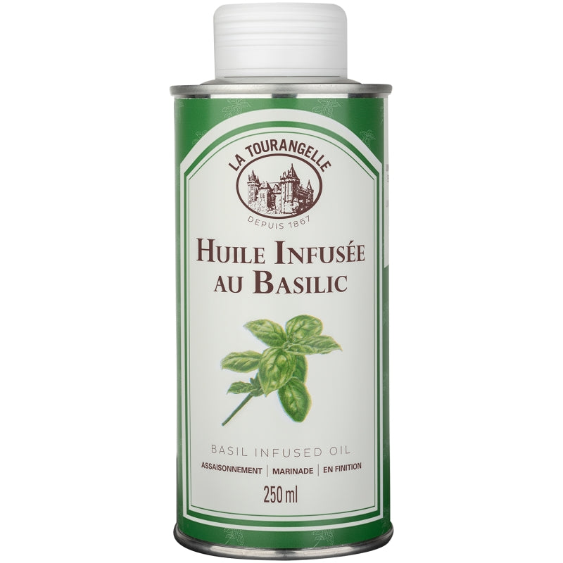 Huile Infusée au Basilic 250ml - Epicerie Barakka
