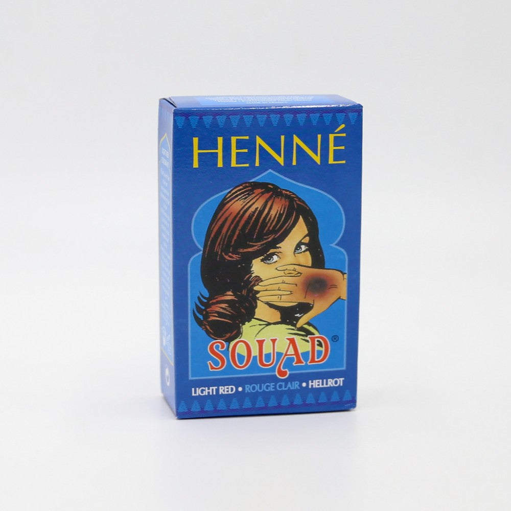 Henné Souad Rouge Clair 85g - Epicerie Barakka