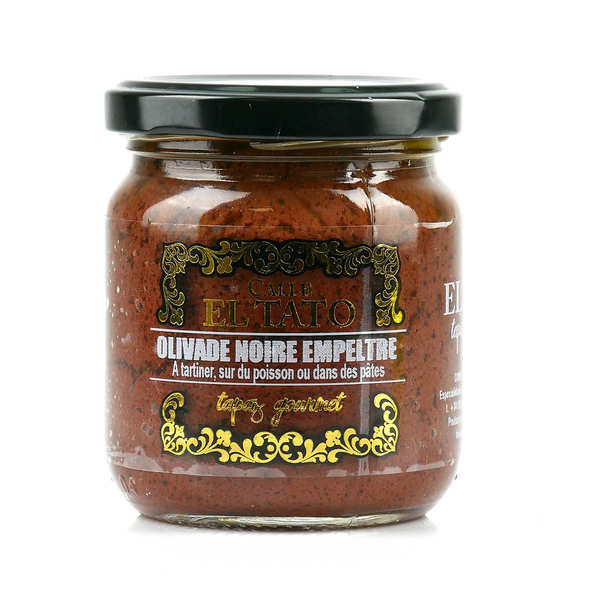 Olivade empeltre noire 185g - Epicerie Barakka