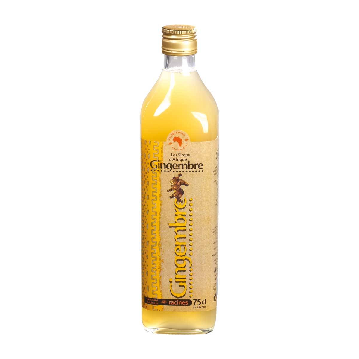 Sirop de Gingembre 75cl – Racines - Epicerie Barakka