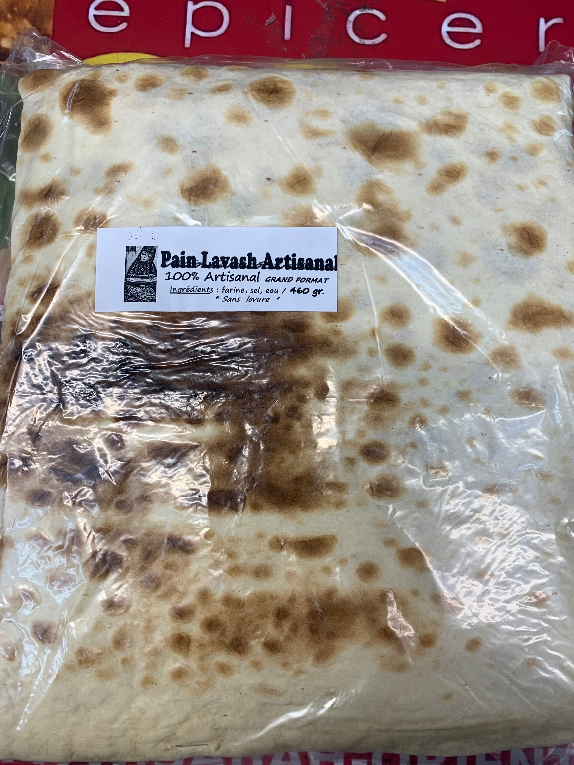 Pain Lavash 460g - Epicerie Barakka
