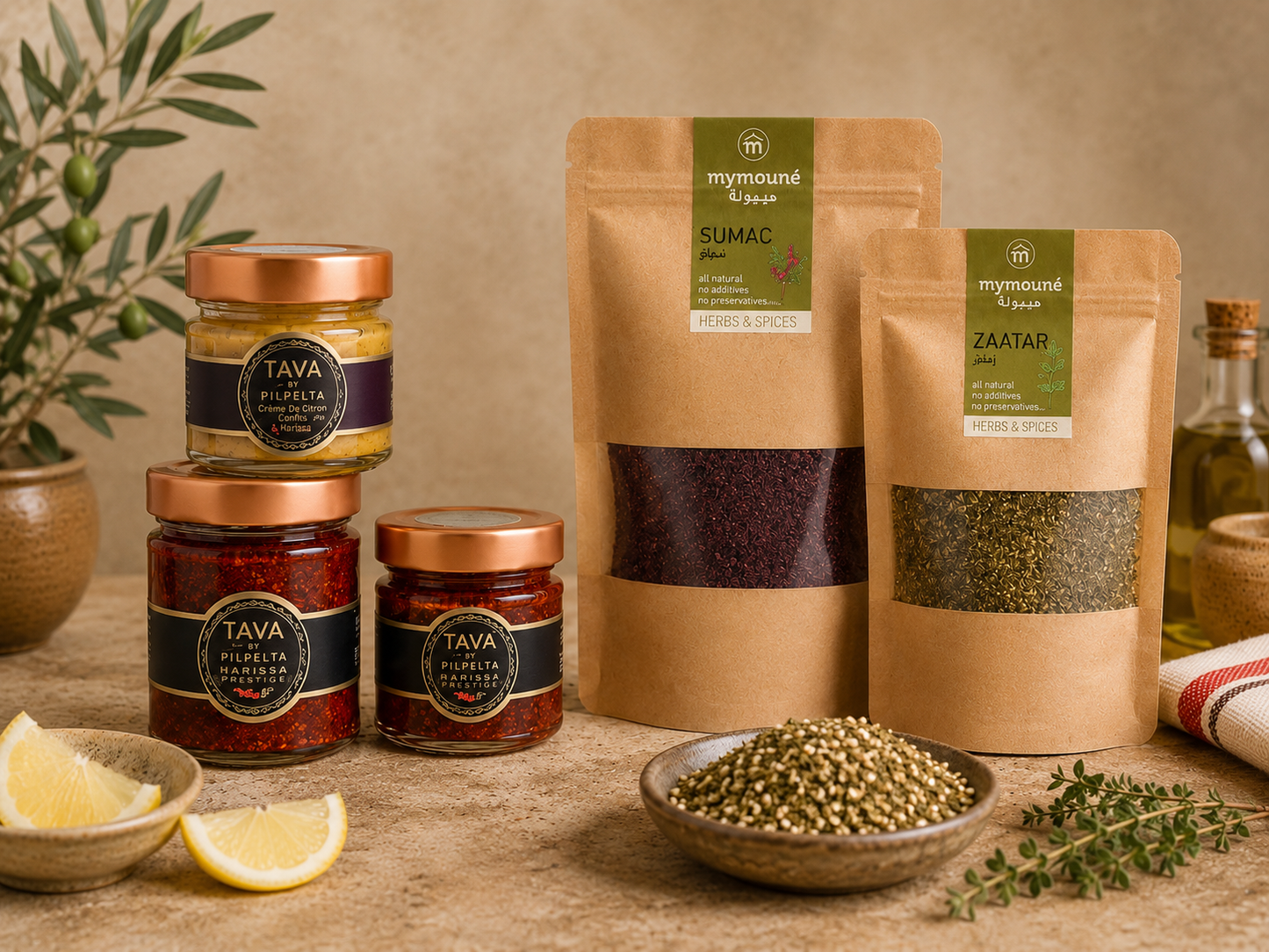 Pack Grand Panier Découverte – 9 spécialités à découvrir - Epicerie Barakka