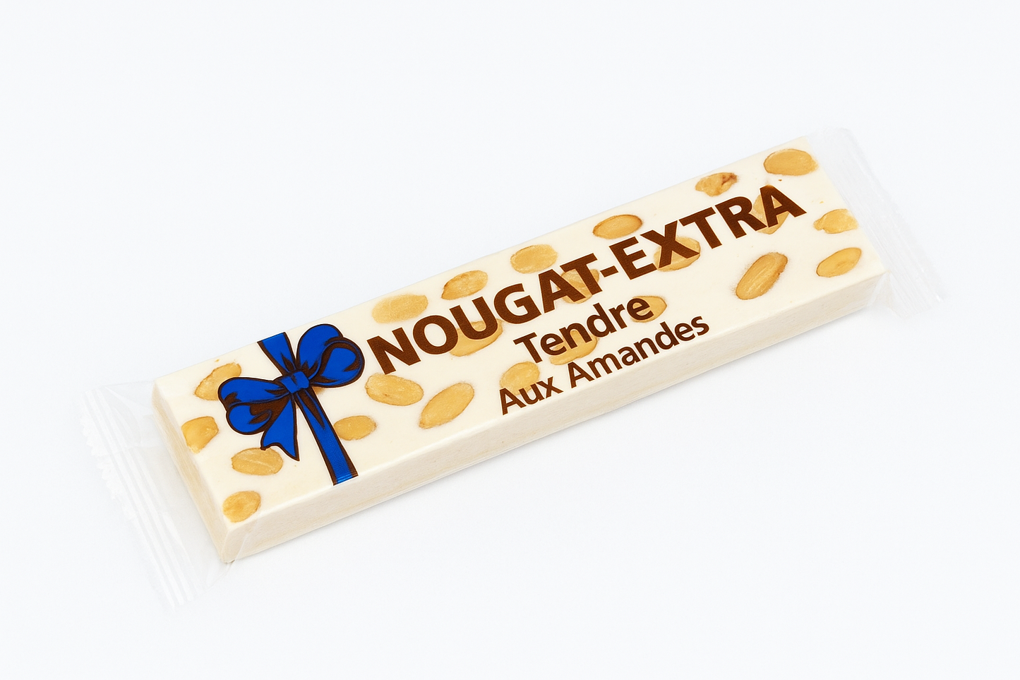 Barre de nougat tendre au amande 100g
