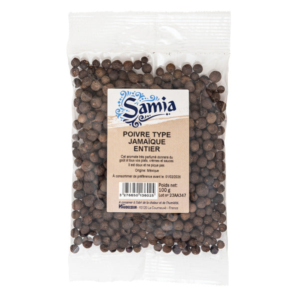 Poivre type Jamaïque 100g - Epicerie Barakka