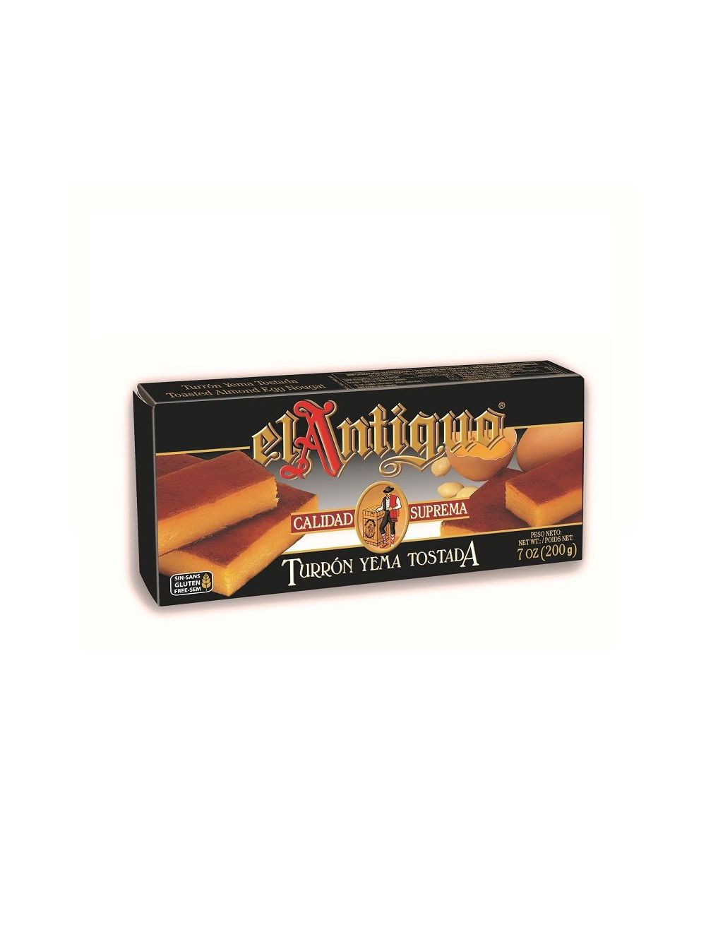 Turron aux oeufs grillés Yema tostada 200g