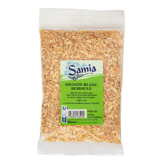 Oignon blanc semoule 100 g - Epicerie Barakka