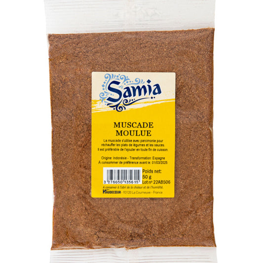 Muscade moulue 50g - Epicerie Barakka