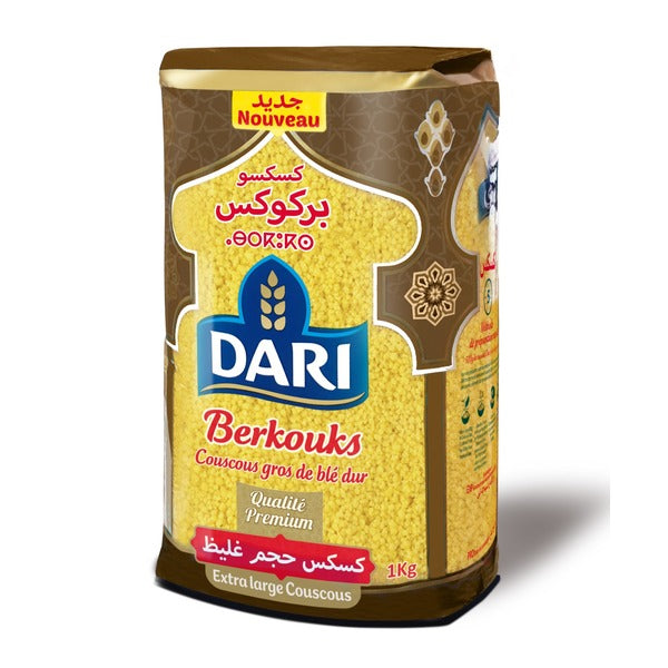 Couscous gros Berkouks 1 kg - Epicerie Barakka
