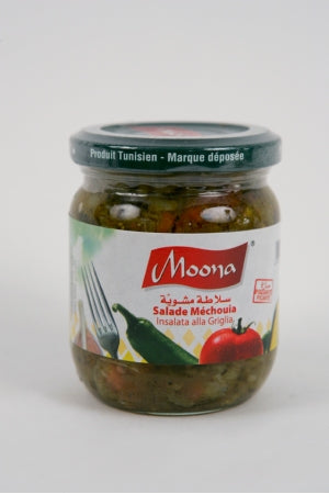 Salade Mechouia Piquante 190g Moona - Epicerie Barakka
