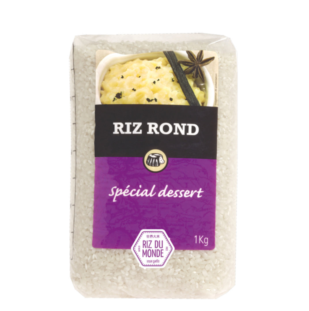 Riz rond spécial dessert 1kg - Epicerie Barakka