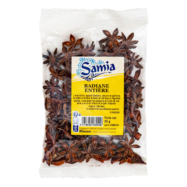 Badiane entière 50g - Epicerie Barakka