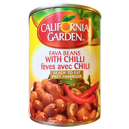 Fèves au piment 400 g – California Garden - Epicerie Barakka