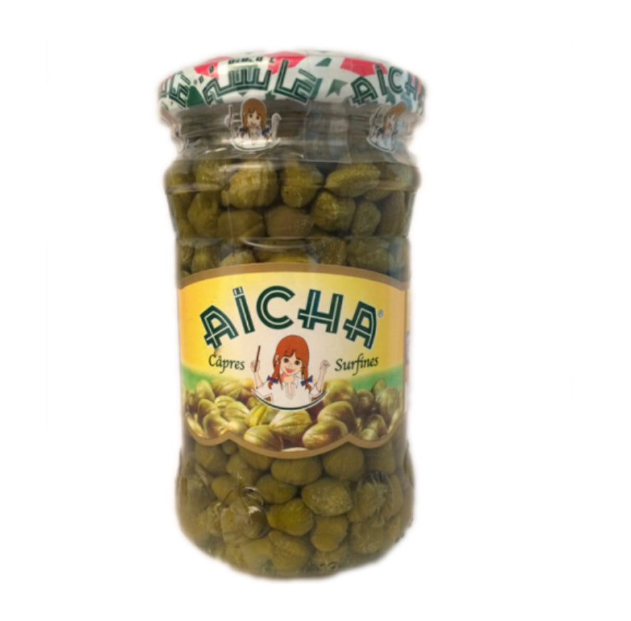 Câpres Surfines au vinaigre Aicha 125g - Epicerie Barakka