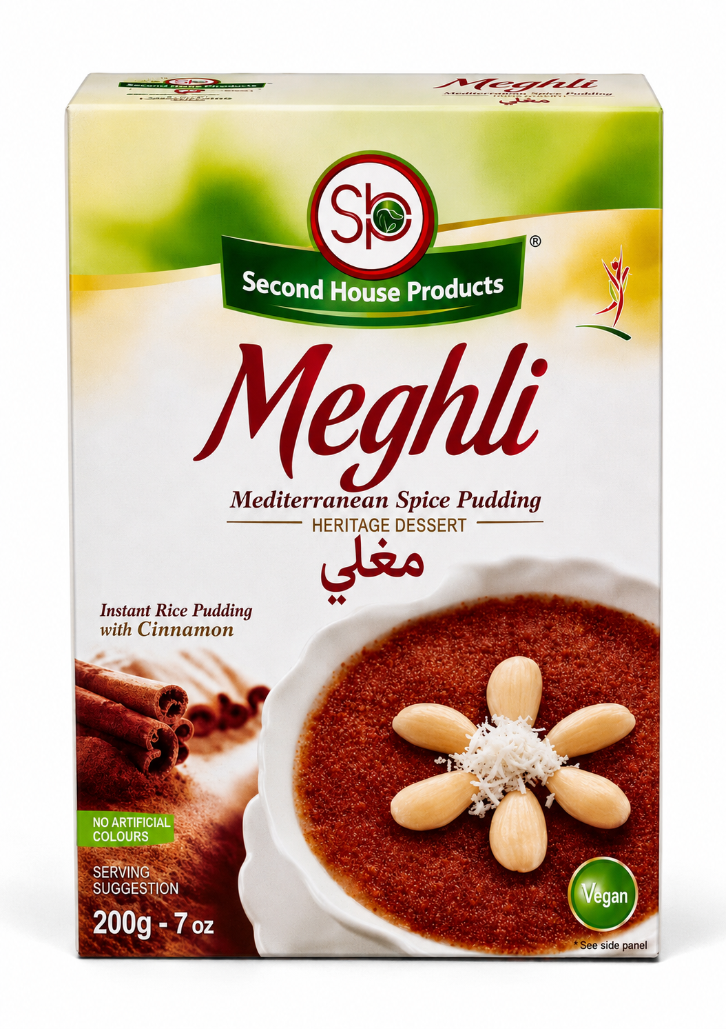 Meghli préparation pour dessert 200g - Shp - Epicerie Barakka