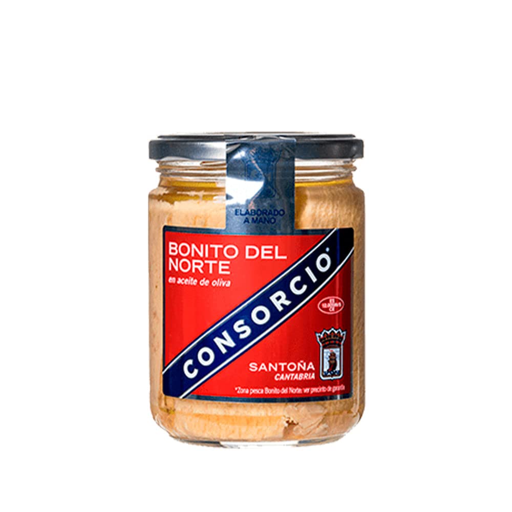 Thon Bonito del Norte à l’huile d’olive 400 g - Consorcio - Epicerie Barakka