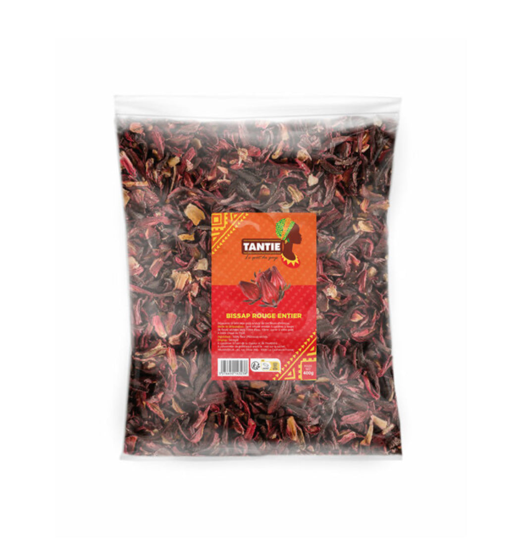 Fleurs d’ Hibiscus rouge séchée « bissap » - Epicerie Barakka