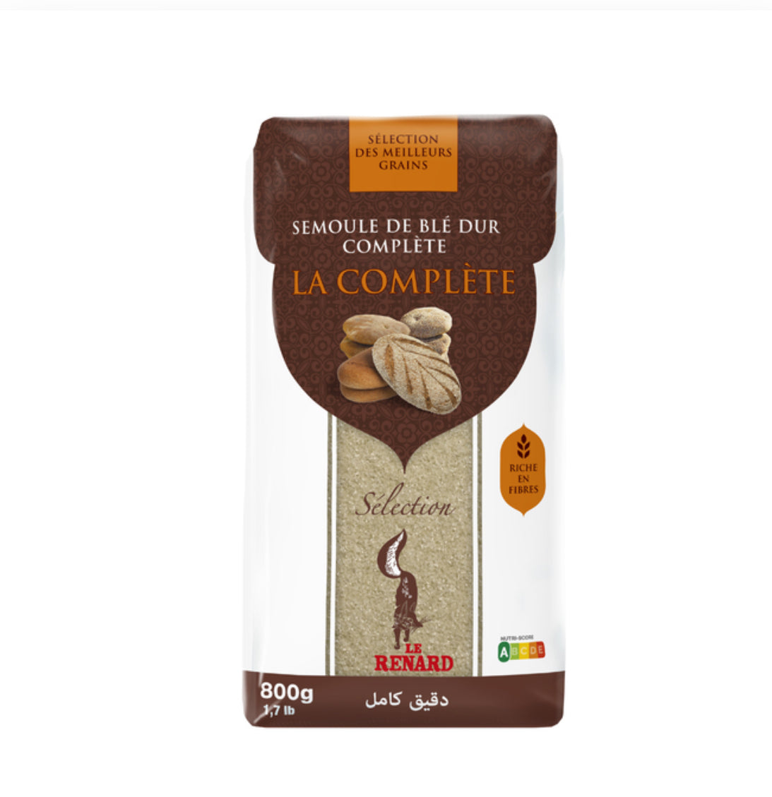 Semoule de blé Le renard - Epicerie Barakka