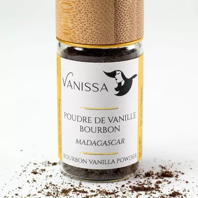Vanille bourbon de Madagascar en poudre 10g - Epicerie Barakka
