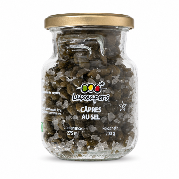 Câpres au sel 275 ml - Luxeapers