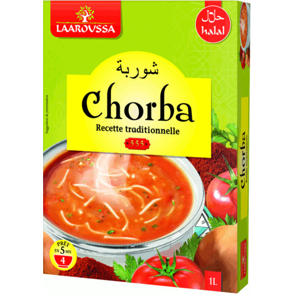 Chorba recette traditionnelle - Laaroussa