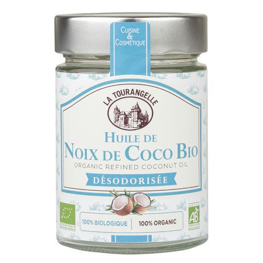 Huile de Noix de Coco Désodorisée BIO 314ml - Epicerie Barakka