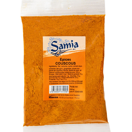 Epices pour couscous 100 g - Epicerie Barakka