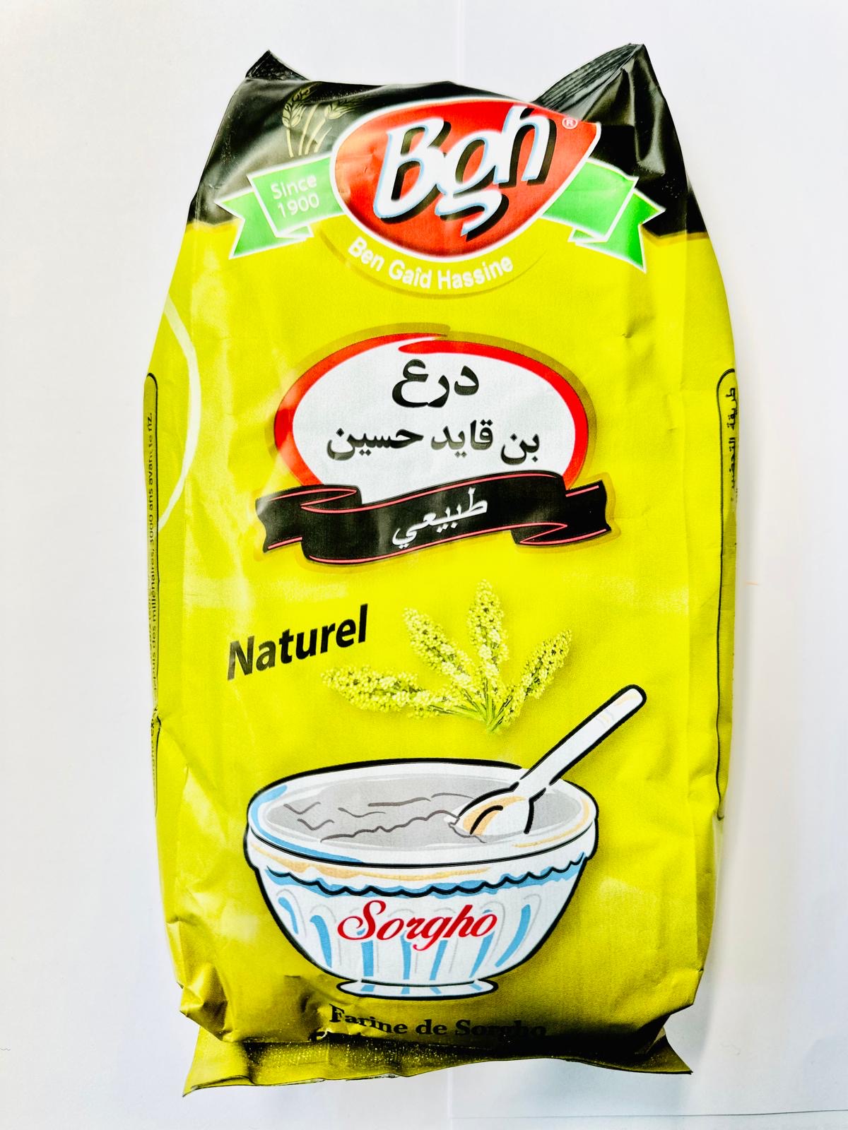 Sorgho moulu 500g - Epicerie Barakka