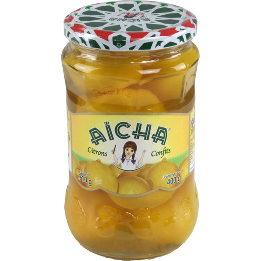 Citron Confit 400g Aicha - Epicerie Barakka