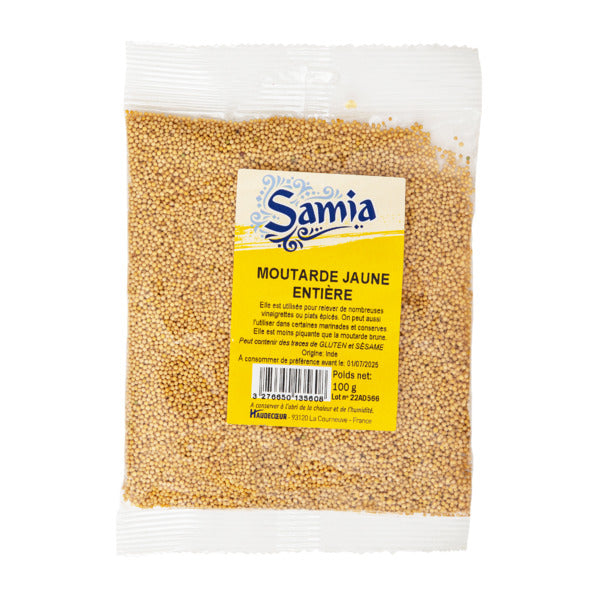 Moutarde en graine 100g - Epicerie Barakka