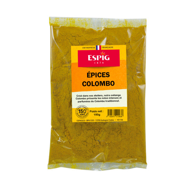 Épices Colombo 100g - Espig - Epicerie Barakka